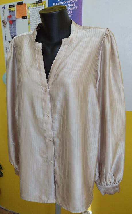 Krémová blúzka, vero moda,50