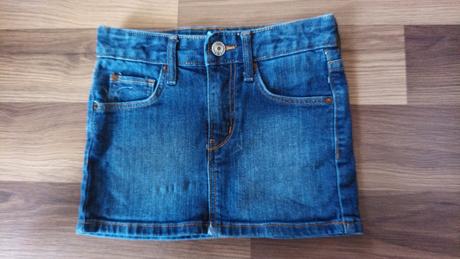 Riflová sukňa v 3-4r,98-104, 104