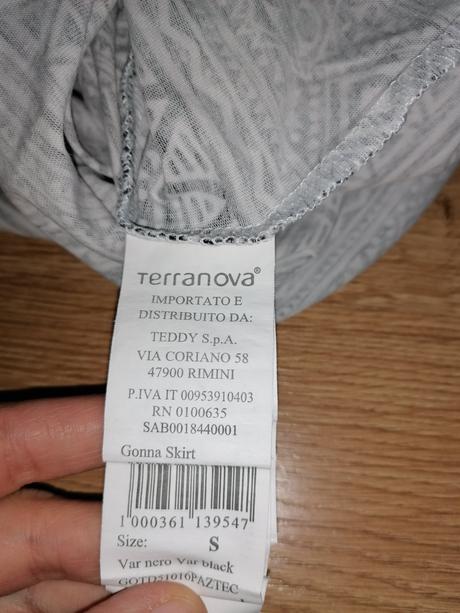Sukňa, terranova,s