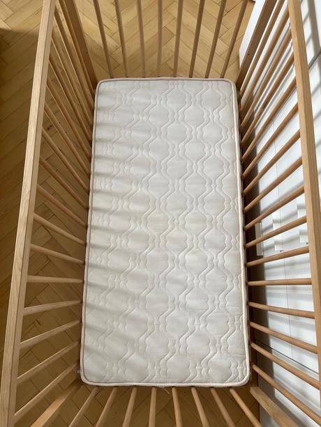 Detská postieľka matrac a plachty, šírka (cm): 60,dĺžka (cm): 120