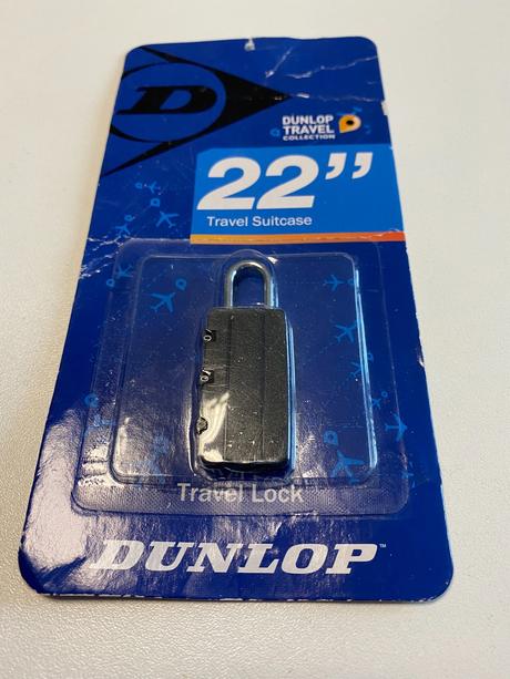 Zámok na kufor - dunlop, 
