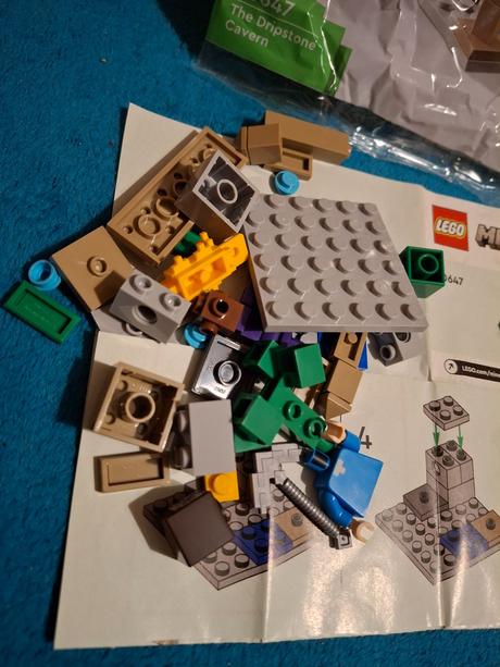 Lego 30647 minecraft kvapľová jaskyňa,
