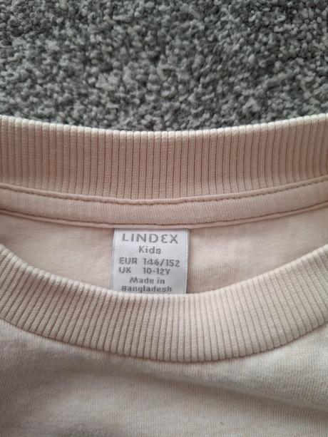 Mikina s perlami a česanou vnútornou stranou, lindex,152