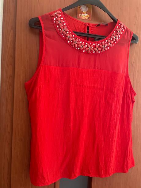 Bluzka s nášivkami, f&f,46