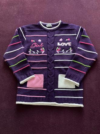 Fialový svetrík, 110