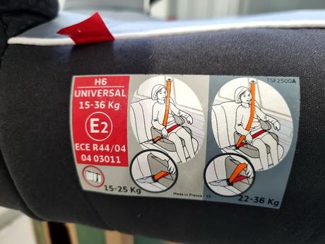 Podsedak 15-36kg, nania