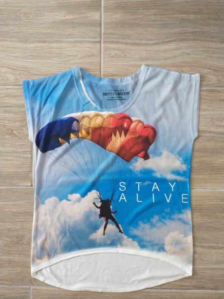 Tričko s farebnou potlačou, m