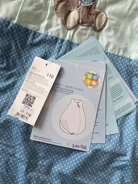 Spací vak sterntaler 3,0 tog 16-48m 110cm, sterntaler