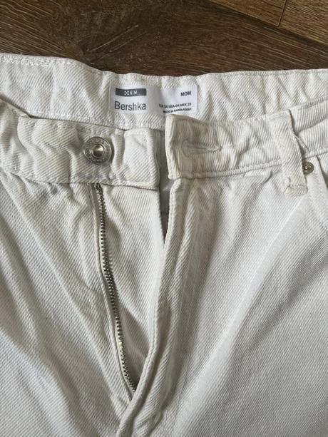 Dámske džínsy mom, bershka,38