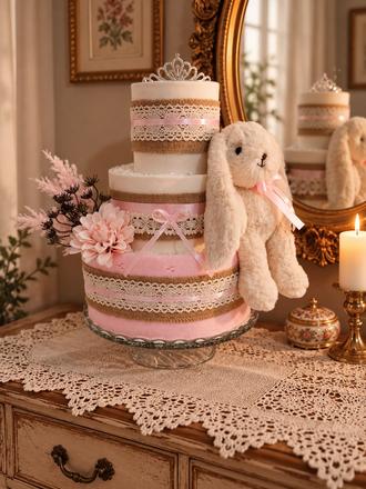 Plienková torta zajačikova princezná,