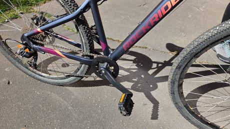 Horský bicykel rockrider st120 27,5,najazdené100km, 26