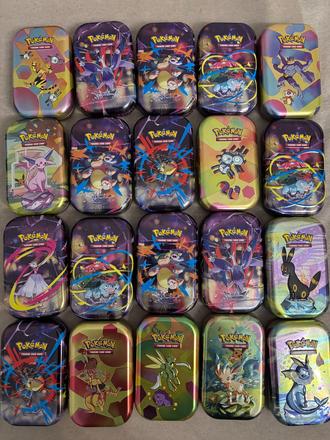 Pokémon karty+krabička, 