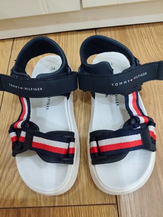 Sandálky tommy hilfiger, tommy hilfiger,34