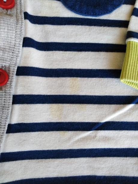 Tenší pasikavy svetrík, h&m,86