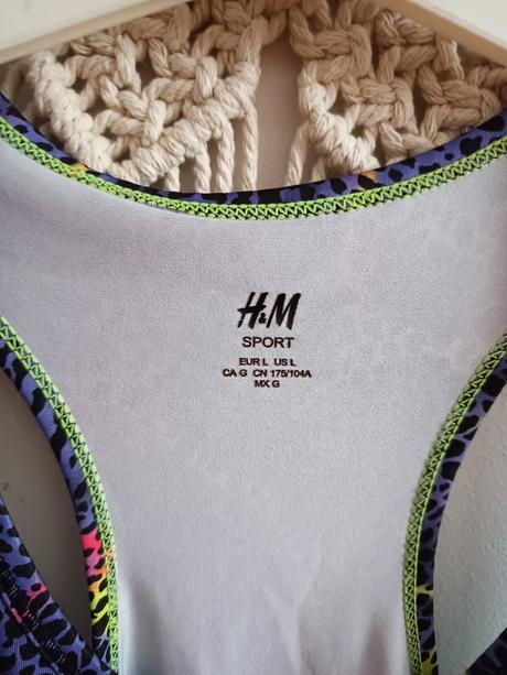 Športové tielko h&m sport, h&m,l