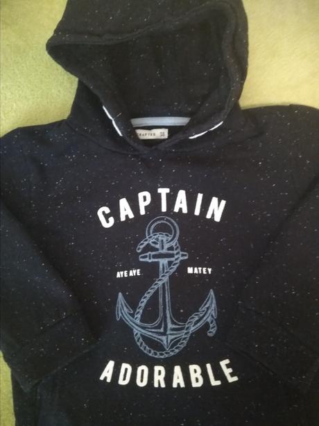 Krasna mikina zn. crafted vel110/116, 110