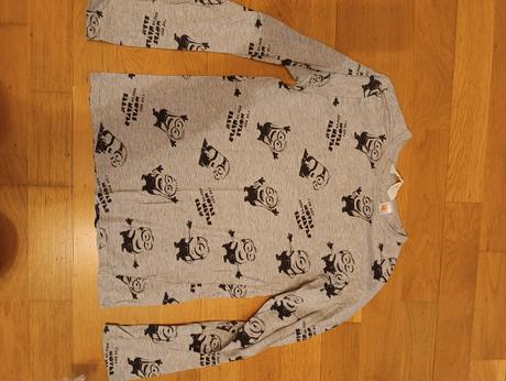 Tričko mimoni, h&m,140