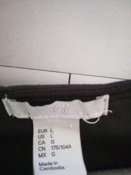 Puzdrove saty, h&m,l