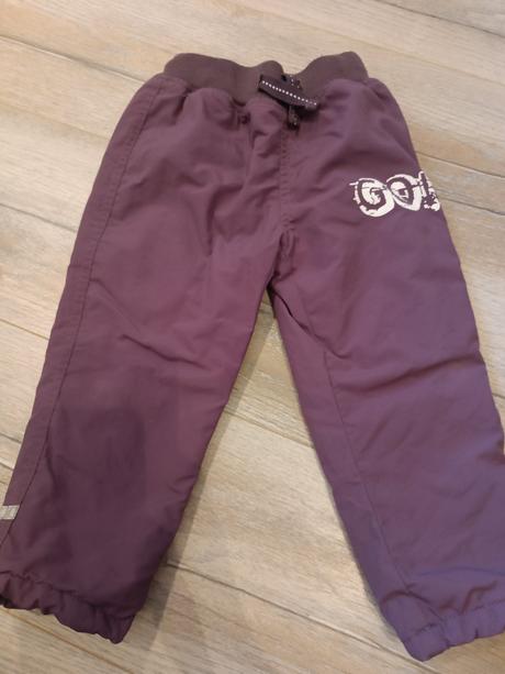 Zateplené nohavice oteplovačky, 86