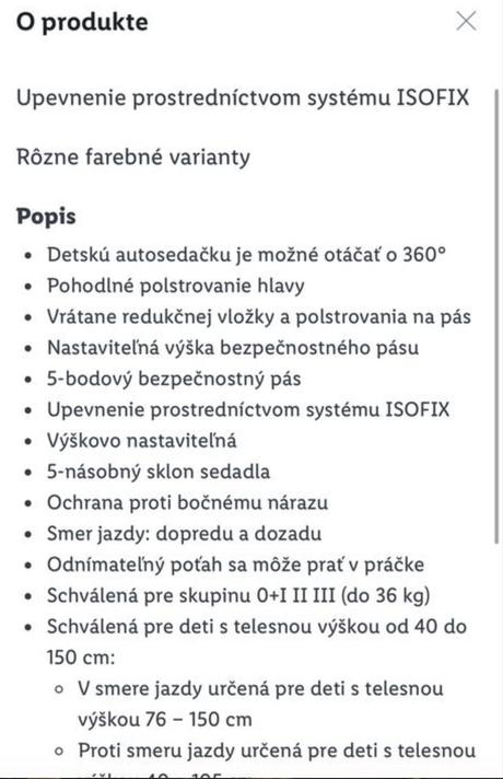 Detská autosedačka baby go nova od 0 do 36 kg, baby design