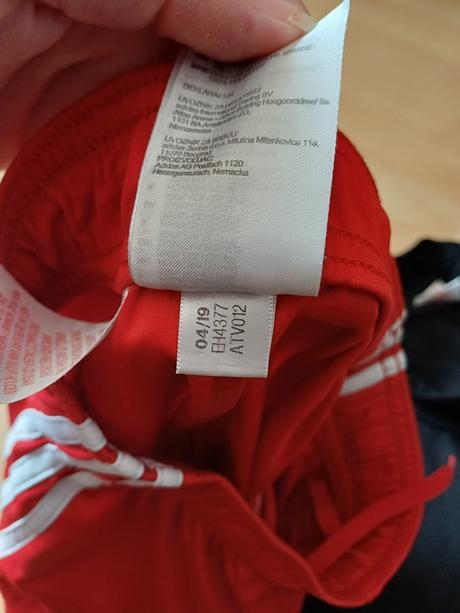 2x športove kraťase, adidas,128