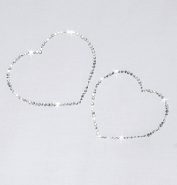 Sada do postieľky shiny nights štras srdce/hviezda, šírka (cm): 100,dĺžka (cm): 140