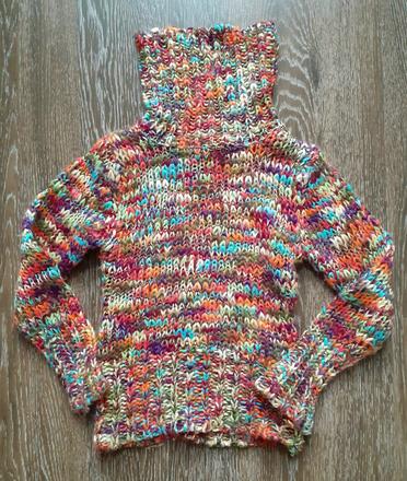 Farebný svetrík - 92/98, 92