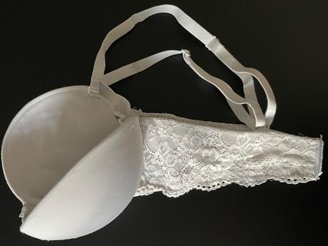 H&m vystužená super push-up s kosticami krajkou, h&m,75a