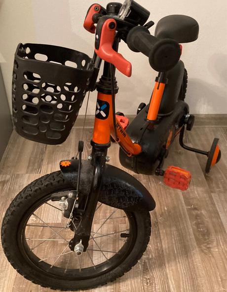 Bicykel  14-palcový,500-robot,decathlon, 14