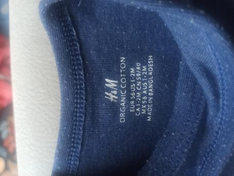 Hm body a sortky, h&m,56
