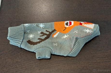 Pletený svetrík pre šteniatko psíka mačku, 