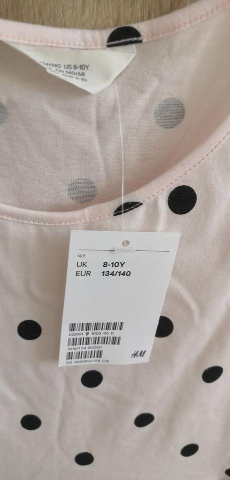 Šatočky so zajačikom, h&m,134