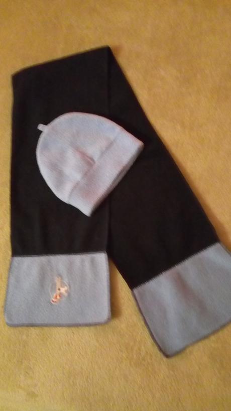 Flisové - šál a čiapka, 116