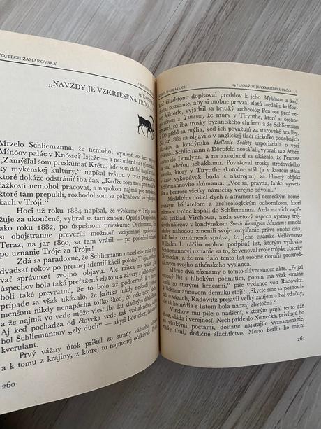 Vojtech zamarovský krásna kniha objavenie tróje,