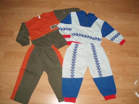 2 teplákové súpravy na doma, 80