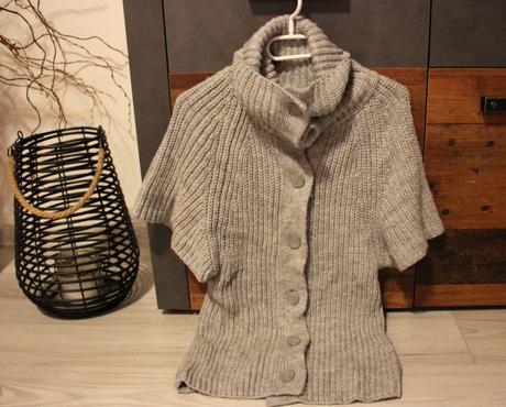 Sveter-ponco, h&m,xs