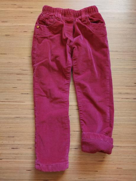 Zateplené nohavice, 110