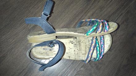 Sandálky 23 cm, graceland,36