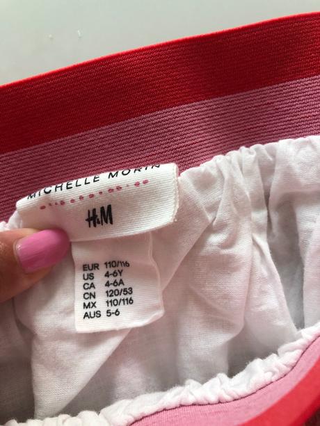 Zvieratkova sukna, h&m,110