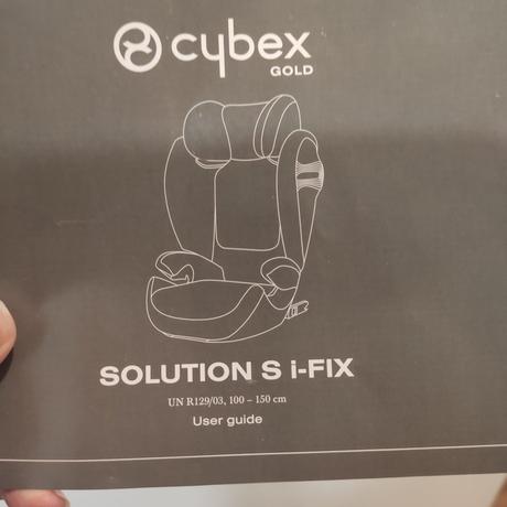 Autosedačka cybex solution s fix, cybex
