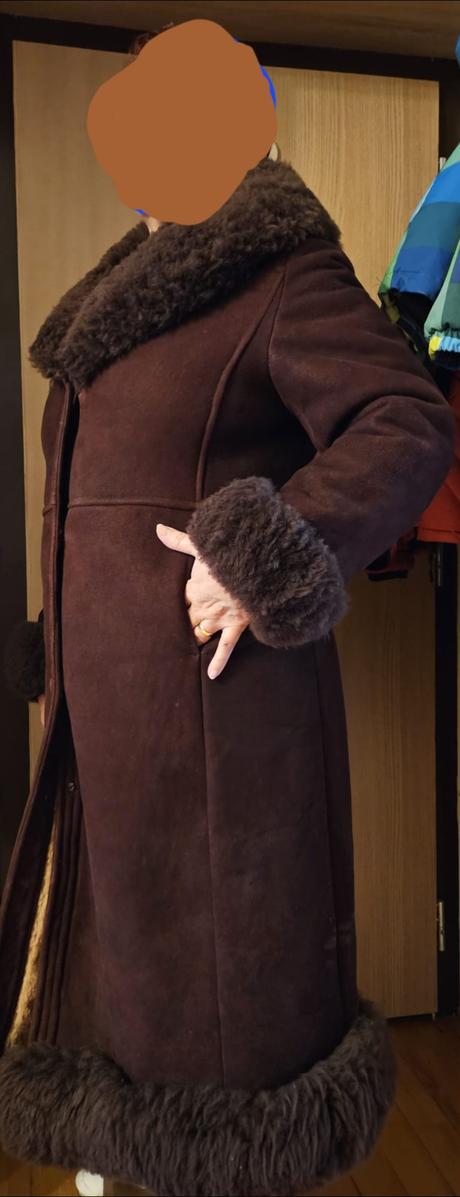 Pravy ovci kozuch 42/44, 42