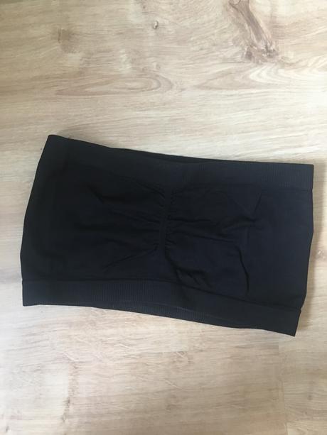 Podprsenkový čierny top, c&a,s