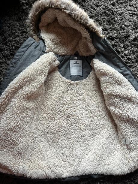 Veľmi teplý kabát, topomini,92