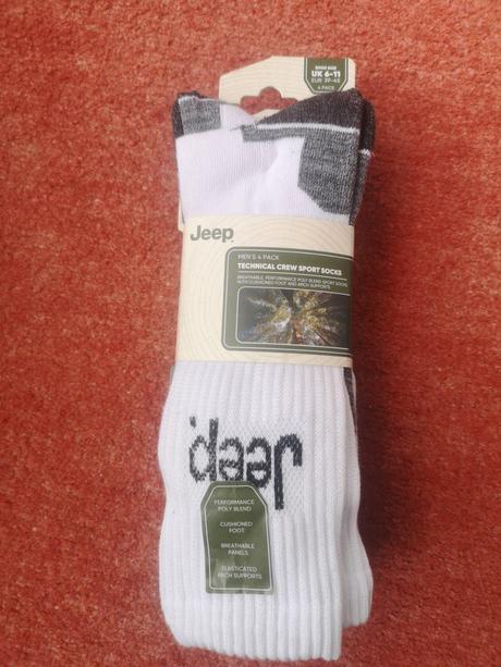 Jeep pánske ponožky 4 páry veľkosť 39-45, 39 / 40 / 42 / 44 / 46