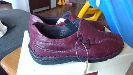 Baklažán koža, deichmann,37