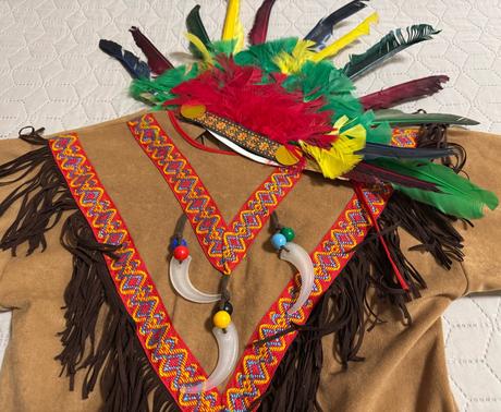 Karnevalový kostým indián, 