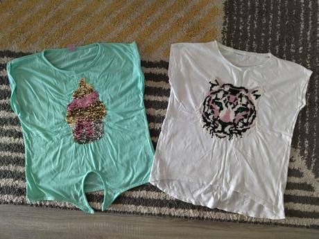 Tričko s flitrami yfk 146/152, 146