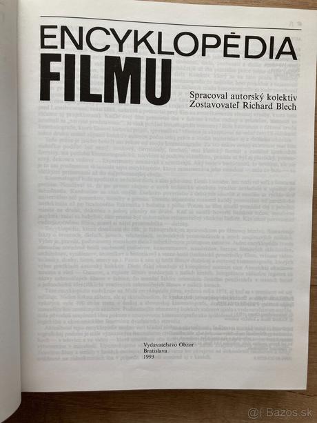 Predám encyklopédiu filmu, 