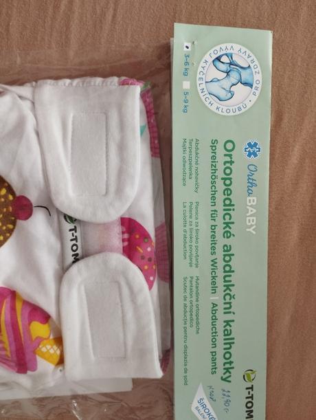 Ortopedické abdukčné nohavičky t-tomi, t-tomi,2 kg - 6 kg