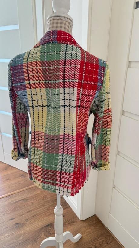 Unikátne vintage sako, taliansko, nenosené, m, m